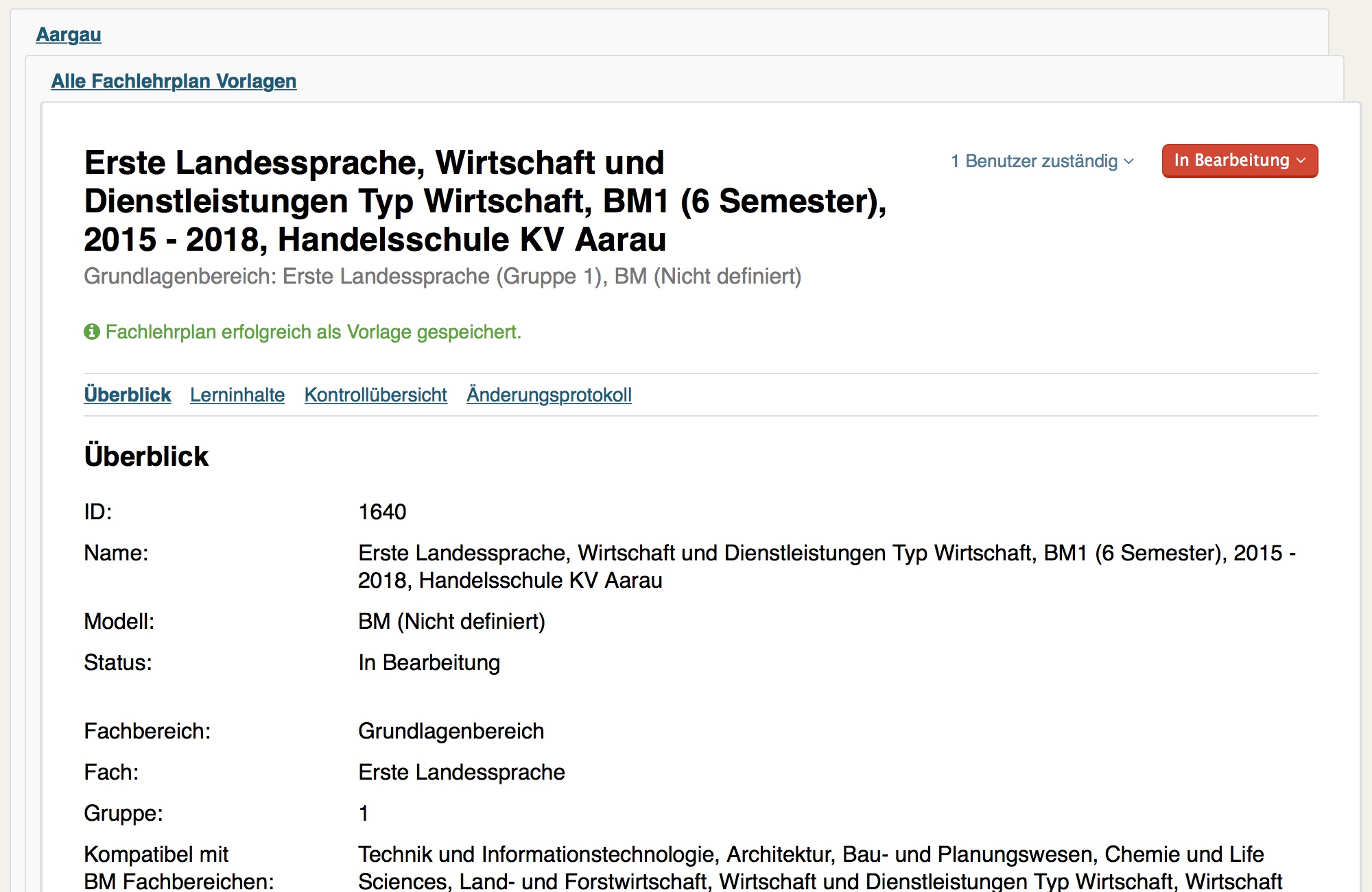 Als Vorlage speichern