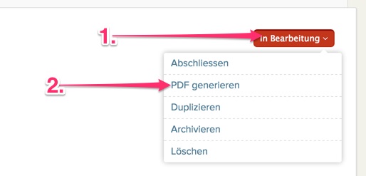 Schullehrplan generieren