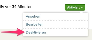 Benutzer aktivieren